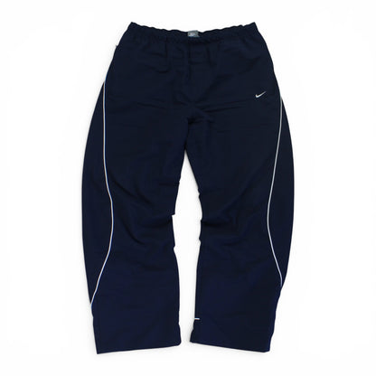 RARE 2000s Nike Trackpants Navy - (L)