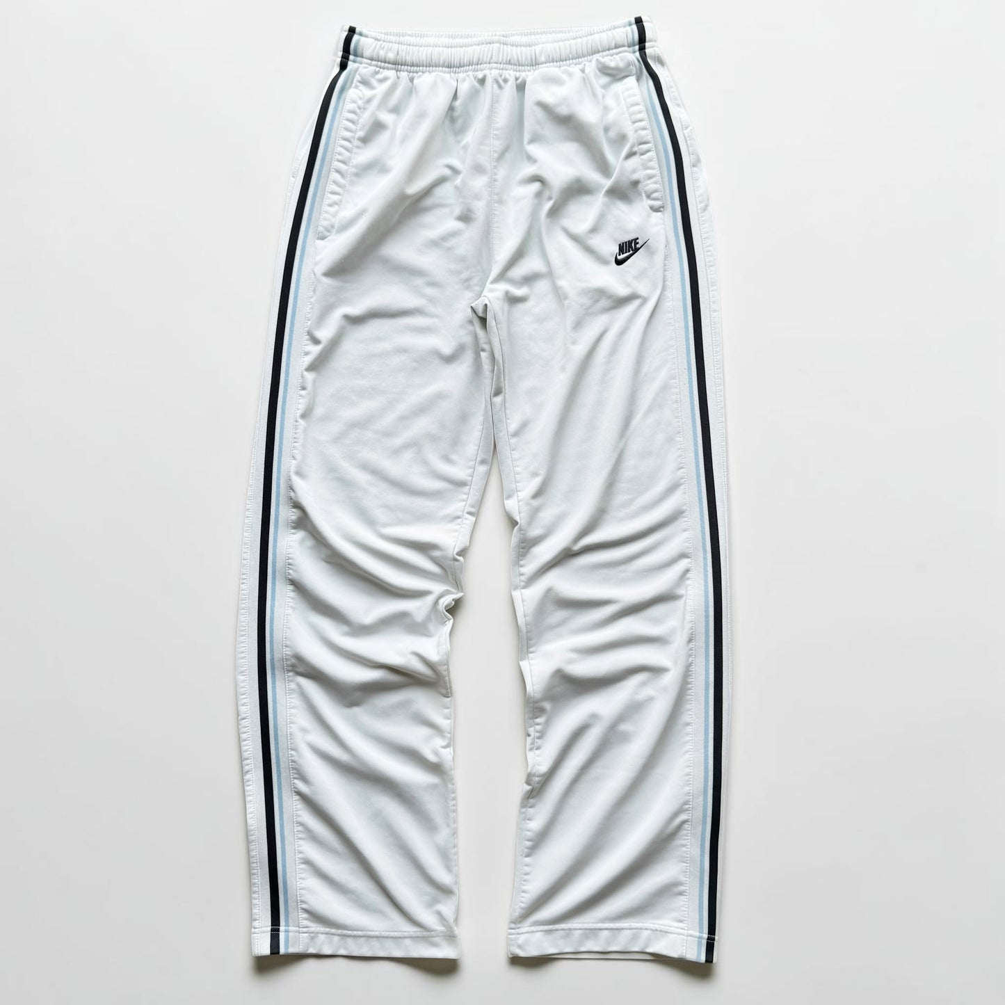 RARE 2000s Nike Trackpants White - (M)
