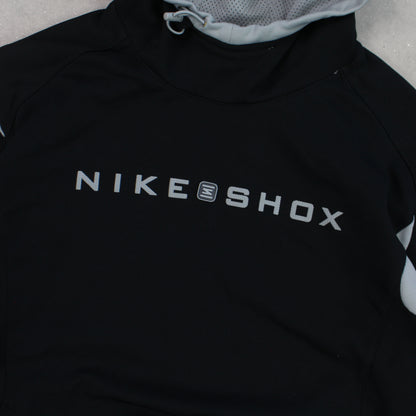 SUPER RARE 00s Nike Shox Hoodie Black - (L)