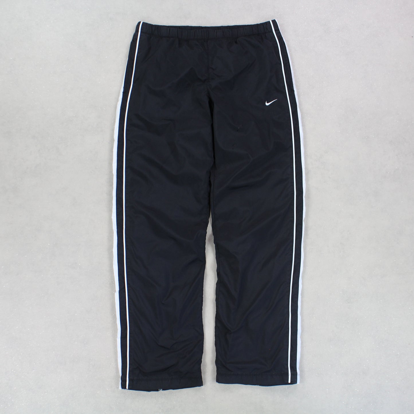 RARE 00s Nike Trackpants Black - (S)