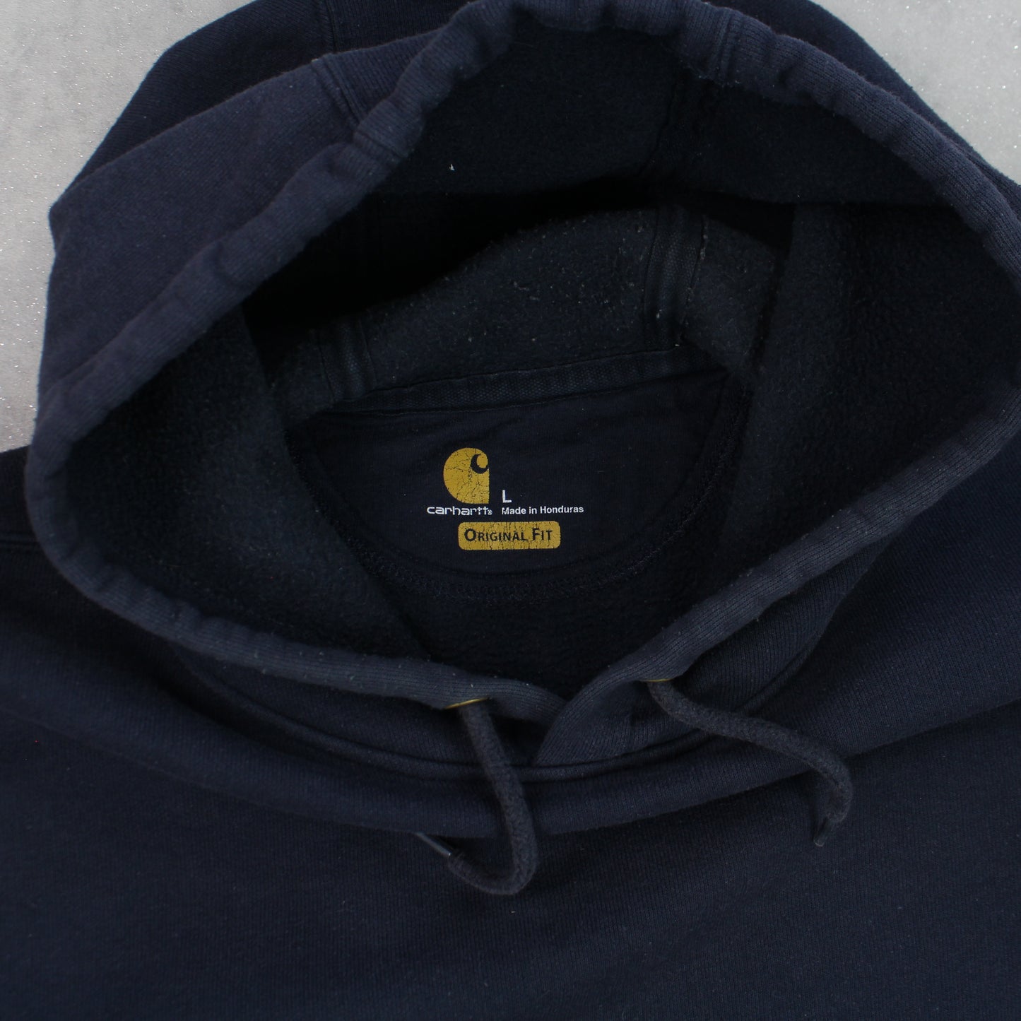 RARE Carhartt Hoodie Navy - (XL)