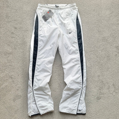 SUPER RARE 2000s Brand New Nike Trackpants White *PREMIUM* - (S)
