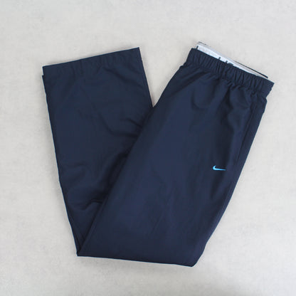 RARE 00s Nike Trackpants Navy - (M)