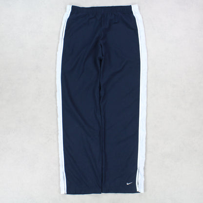 RARE Vintage 00s Nike Trackpants Navy - (M)