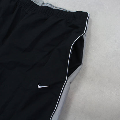 RARE 2000s Nike Trackpants Black - (L)