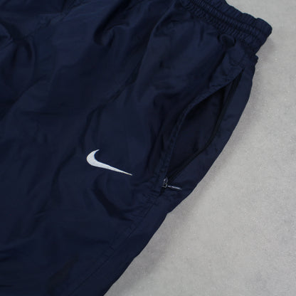 RARE 1990s Nike Trackpants Navy - (S)