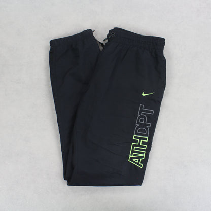 RARE Vintage 00s Nike Trackpants Black - (M)