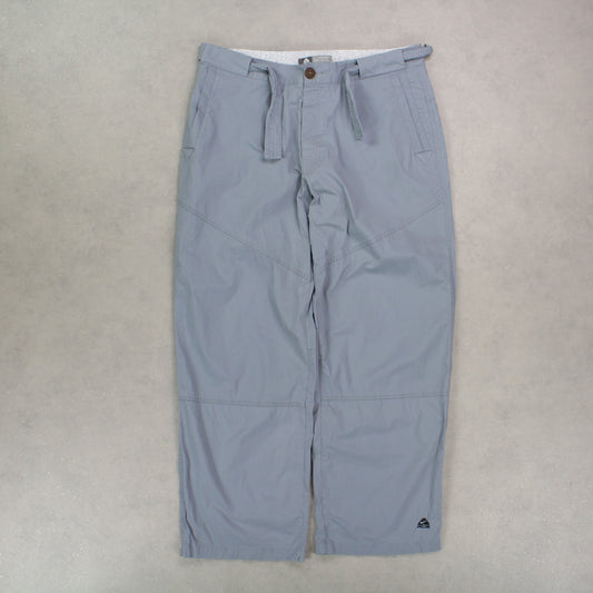 RARE 90s Nike ACG Pants Blue - (XL)