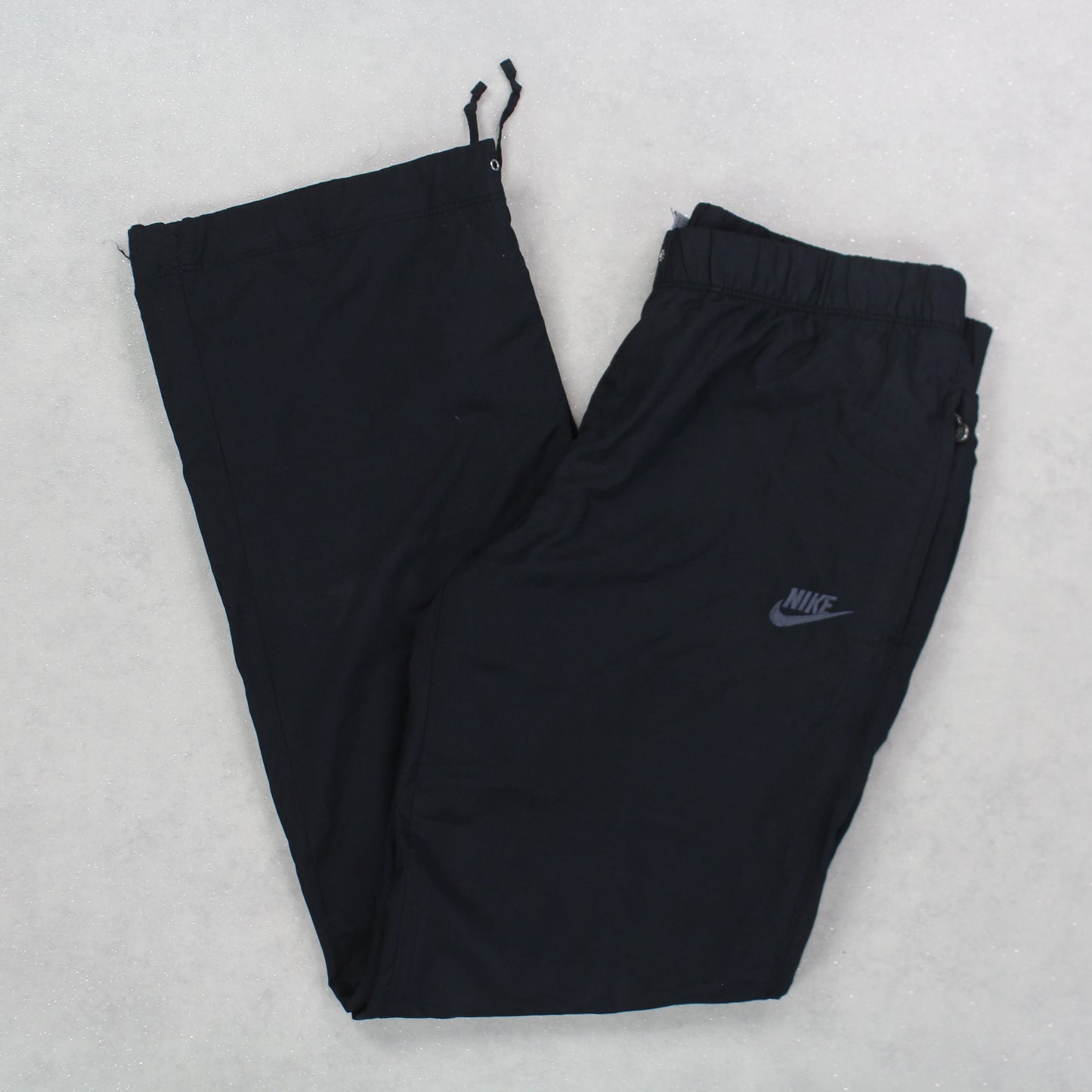 RARE Vintage 00s Nike Trackpants Black - (S)