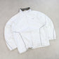 RARE 00s Nike Track Jacket White / Brown - (L)