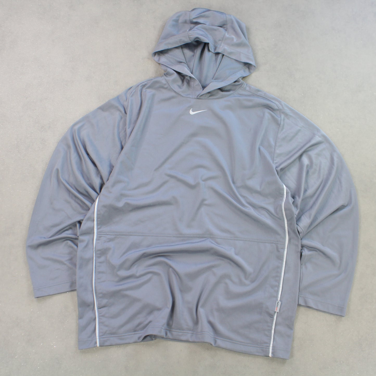 RARE 00s Basketball Nike Hoodie Grey - (XL)