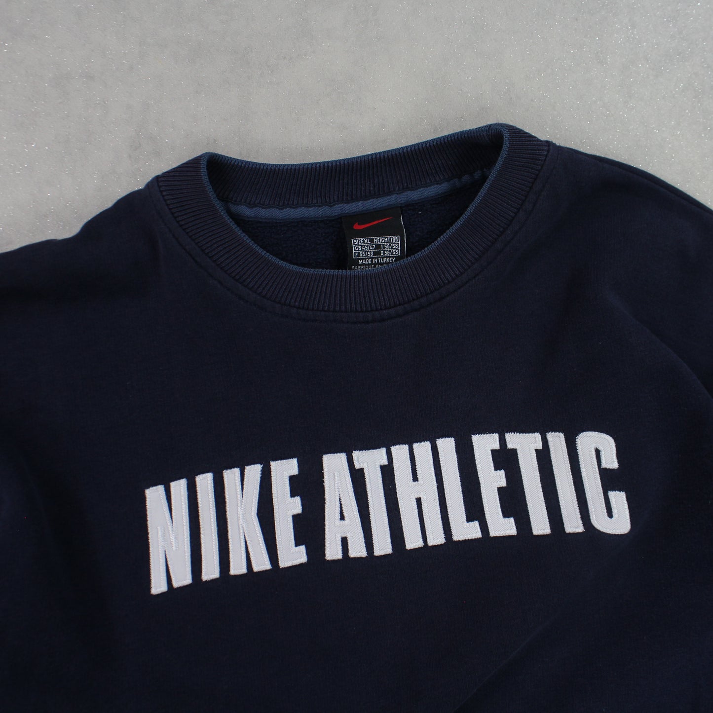 RARE 00s Nike Sweatshirt Navy - (L)