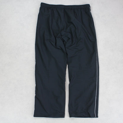 RARE Vintage 00s Baggy Nike Trackpants Black - (L)