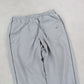 RARE 00s Baggy Nike Trackpants Grey - (XL)