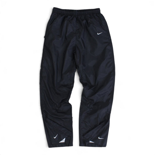 SUPER RARE 2000s Nike Trackpants Black - (S)