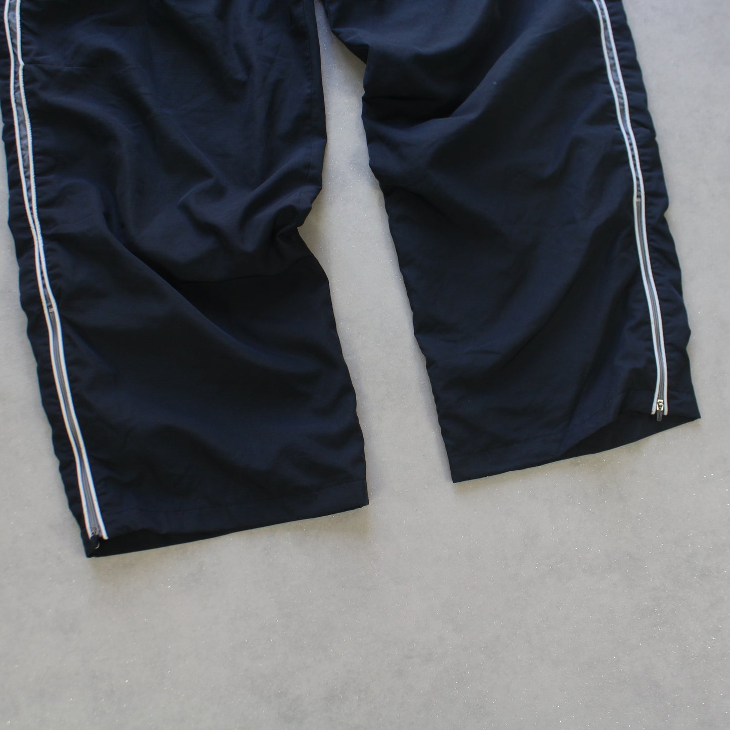 RARE 2000s Baggy Nike Trackpants Navy - (L)