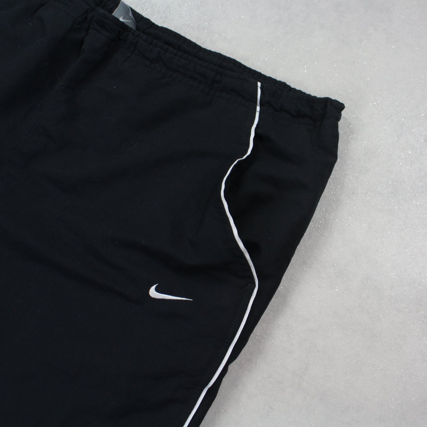 RARE 2000s Baggy Nike Trackpants Black - (L)