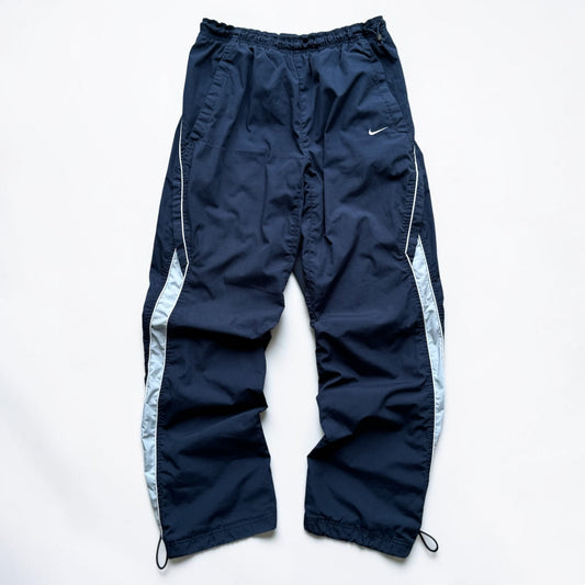 RARE 2000s Nike Trackpants Navy - (S)