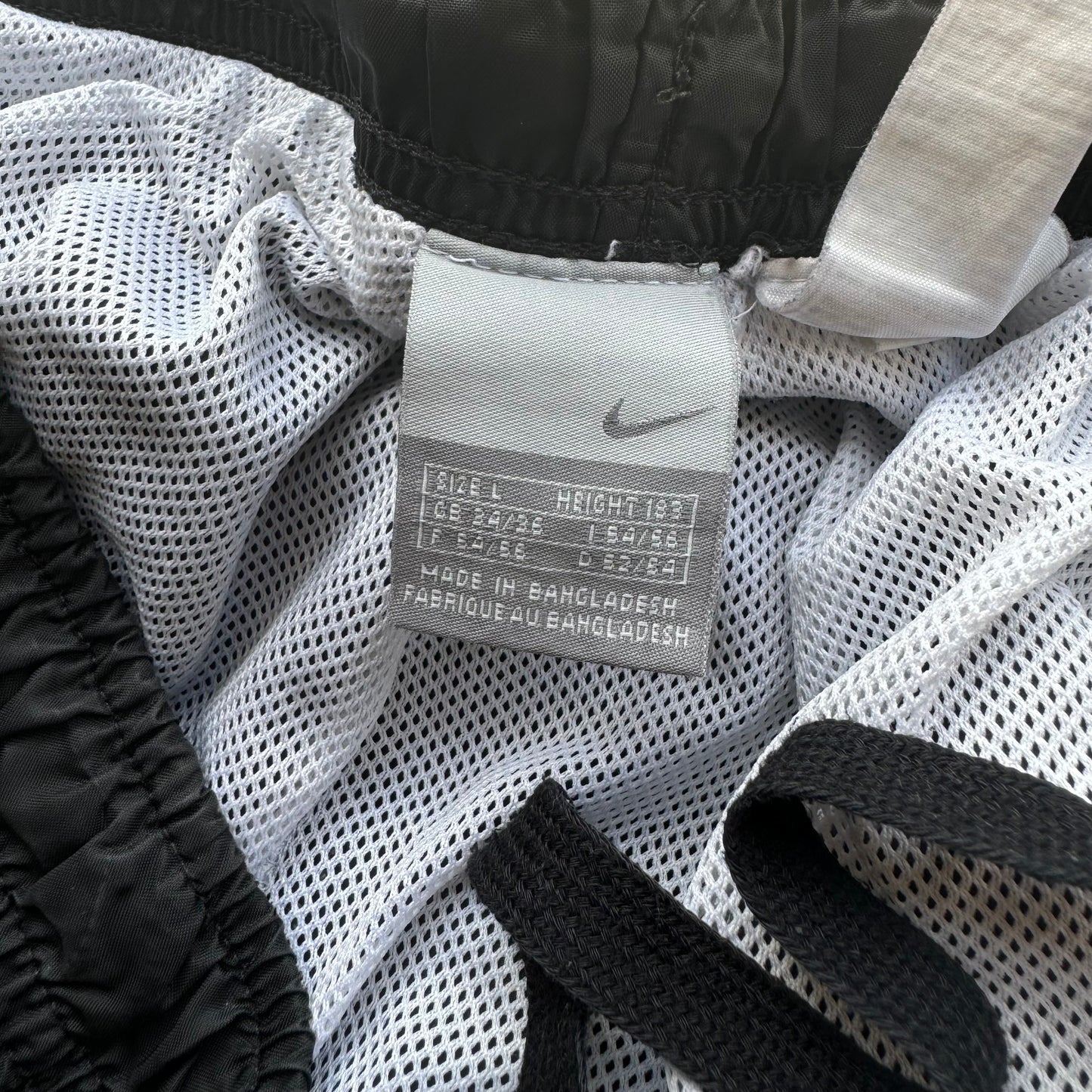 SUPER RARE 2000s Nike Trackpants Dark Grey - (L)