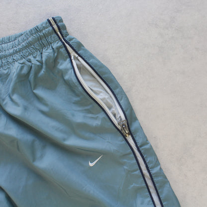 RARE 2000s Nike Trackpants Blue - (S)