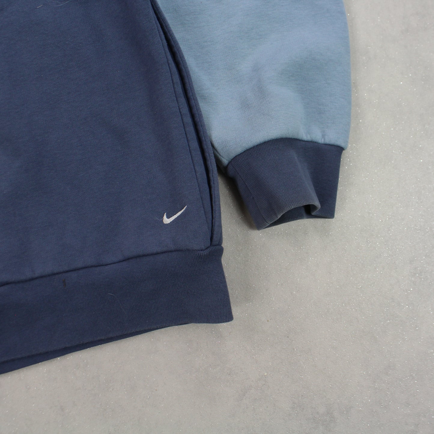 SUPER RARE 00s Nike Hoodie Blue - (XL)