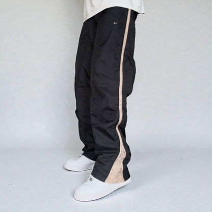 RARE 2000s Nike Trackpants Black - (M)
