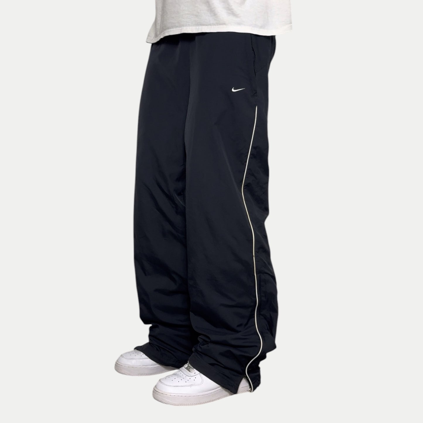 RARE 2000s Nike Trackpants Black - (M)