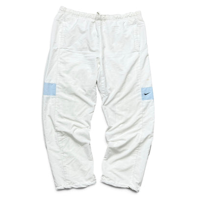 RARE 2000s Nike Trackpants White - (XL)