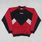 RARE Vintage 1990s Adidas Block Sweatshirt Black - (L)