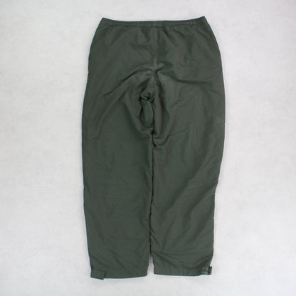 RARE Vintage 00s Nike Trackpants Green - (XL)