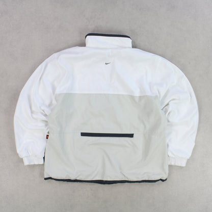 RARE 00s Nike Track Jacket White - (M)