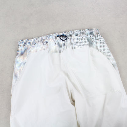 SUPER RARE 2000s Nike Athletic Trackpants White - (L)