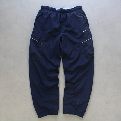 RARE 2000s Nike Trackpants Navy - (M)