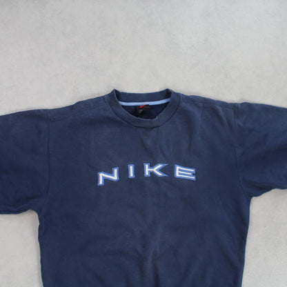 SUPER RARE Vintage 1990s Nike Spell Out Sweatshirt - (XS)