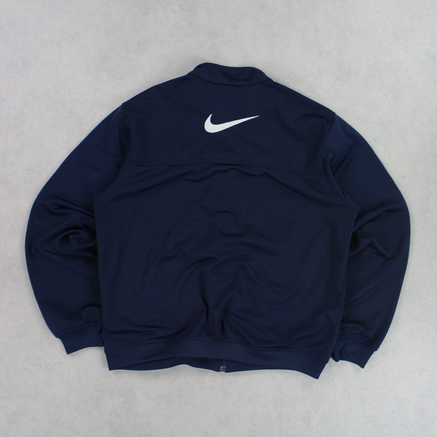 RARE 00s Nike Track Jacket Navy - (S)