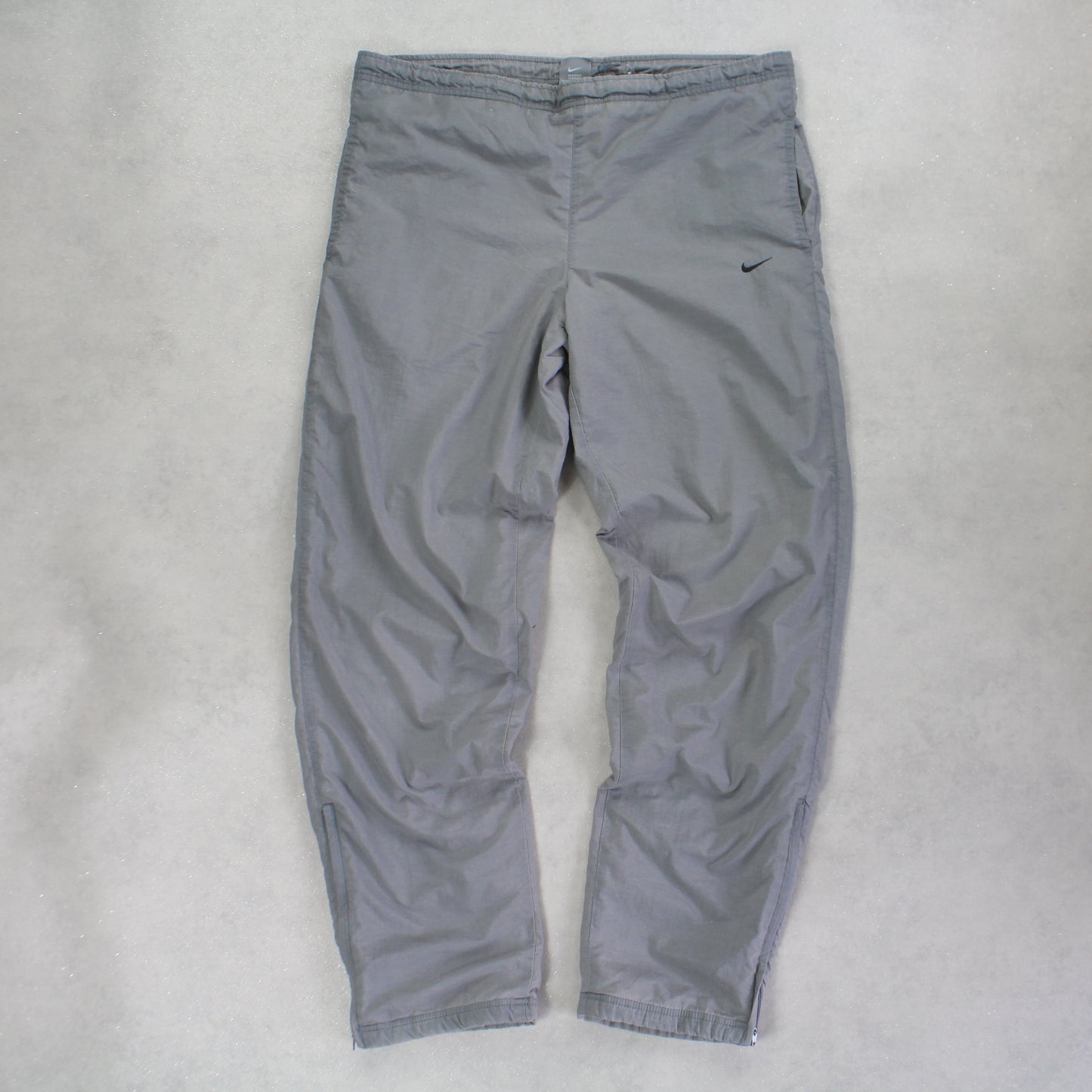 RARE 2000s Nike Trackpants Grey - (M)