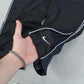 SUPER RARE 00s Nike Trackpants Black - (XS)