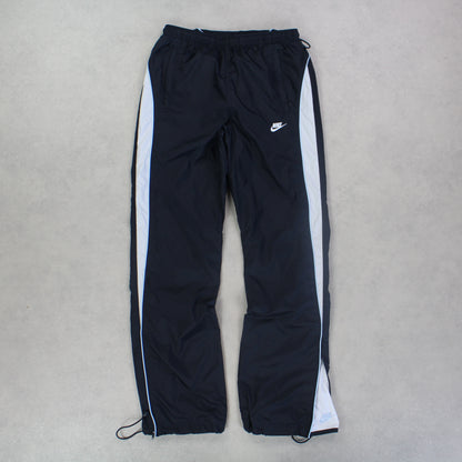 SUPER RARE 00s Nike Trackpants Navy - (S)