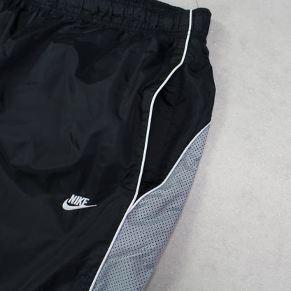 RARE 2000s Baggy Nike Trackpants Black - (L)