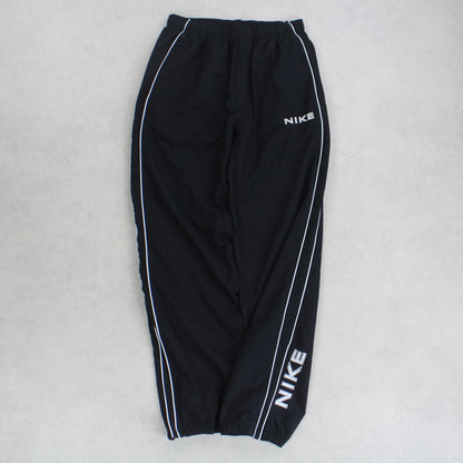 RARE Vintage 00s Nike Trackpants Black - (M)