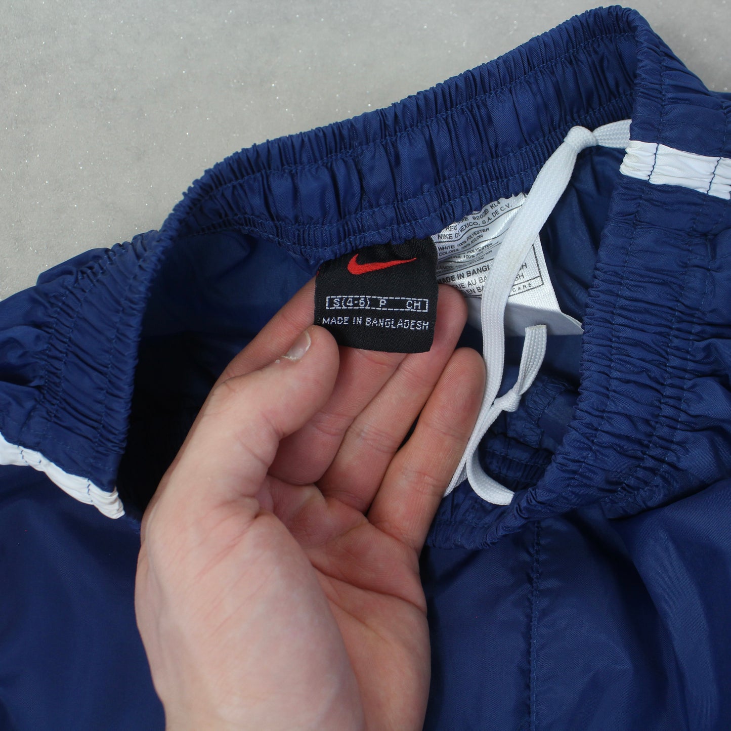 RARE 1990s Nike Trackpants Blue - (S)
