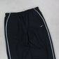 SUPER RARE 00s Baggy Nike Trackpants Black - (L)