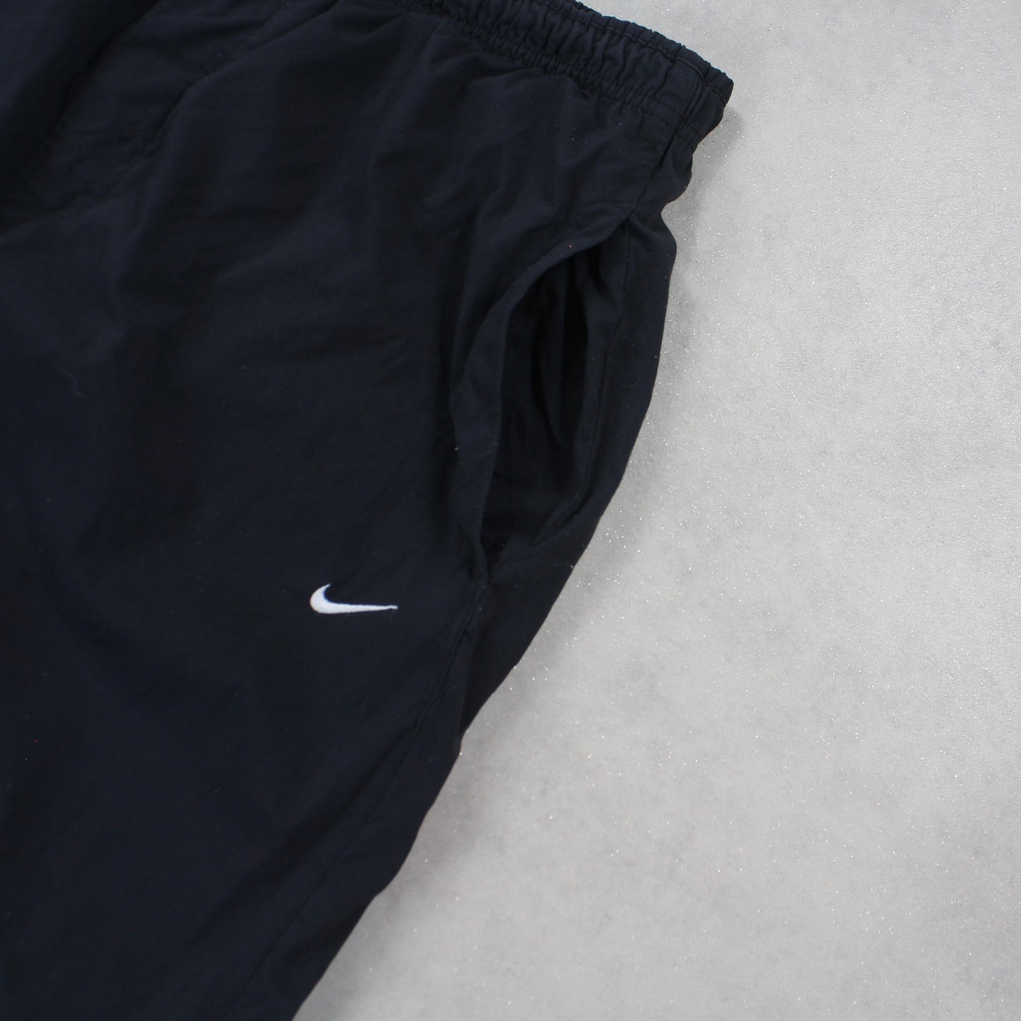 RARE 2000s Baggy Nike Trackpants Black - (L)