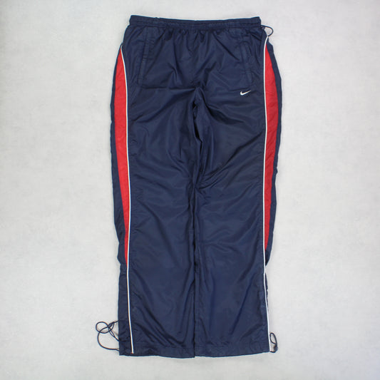 RARE Vintage 00s Nike Trackpants Navy - (L)