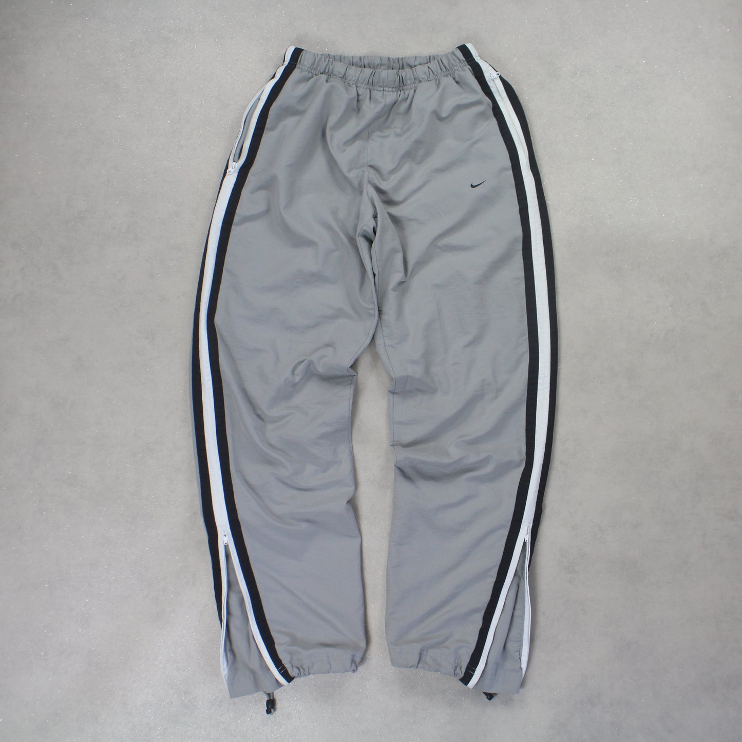 RARE 2000s Nike Trackpants Grey - (S)