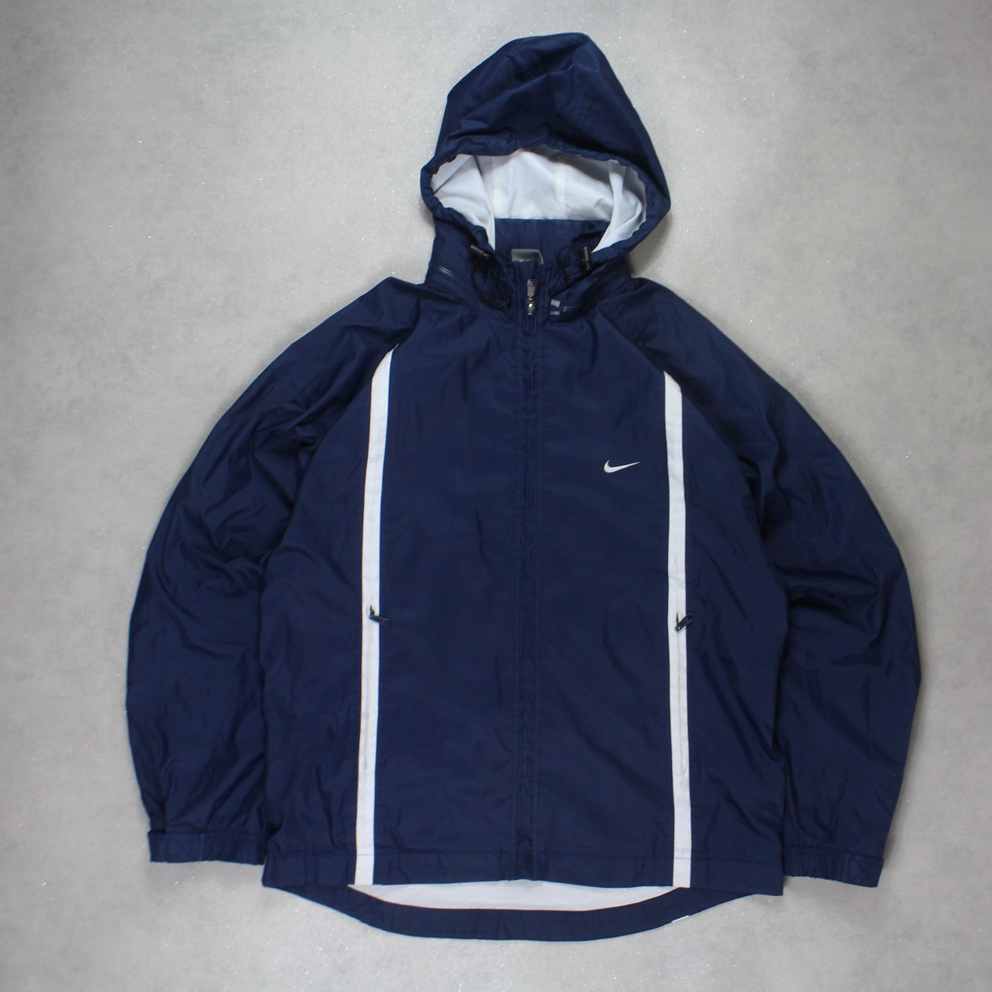 RARE 2000s Nike Track Jacket Navy - (M)