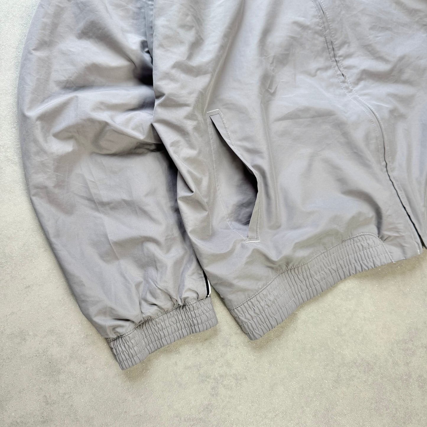 RARE 2000s Nike Track Jacket Grey - (L)