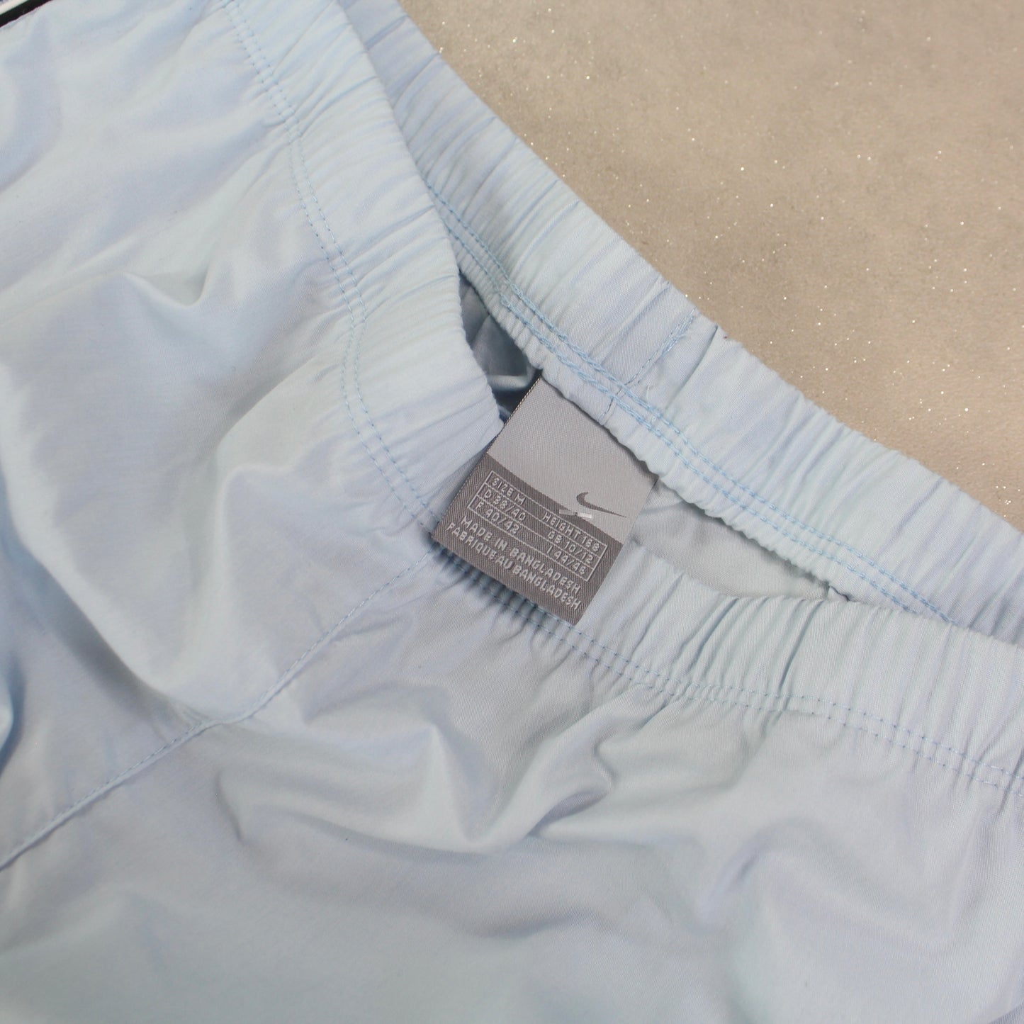 SUPERSELTENE Nike Trainingshose aus den 2000ern, Blau – (S)