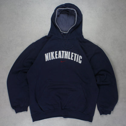RARE 2000s Nike Hoodie Navy - (S)