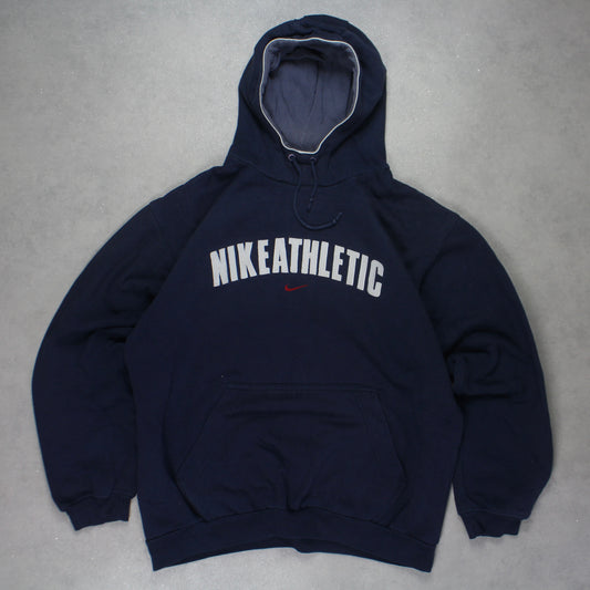 RARE 2000s Nike Hoodie Navy - (S)